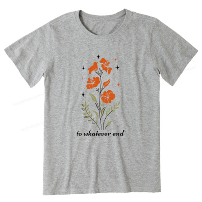Pagewings Throne of Glass To Whatever End Unisex Classic T-shirt