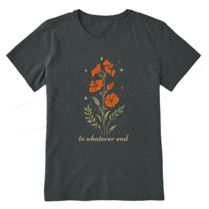 Pagewings Throne of Glass To Whatever End Unisex Classic T-shirt