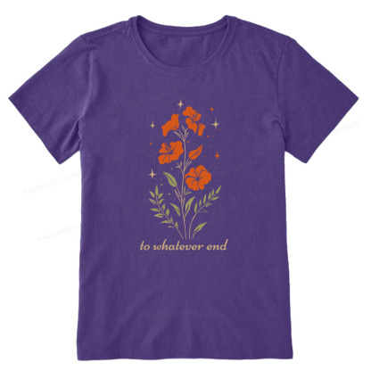 Pagewings Throne of Glass To Whatever End Unisex Classic T-shirt