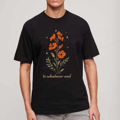 Pagewings Throne of Glass To Whatever End Unisex Classic T-shirt