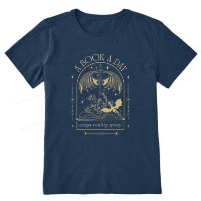 Pagewings A Book a Day Dragon Unisex Classic T-shirt