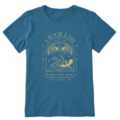 Pagewings A Book a Day Dragon Unisex Classic T-shirt