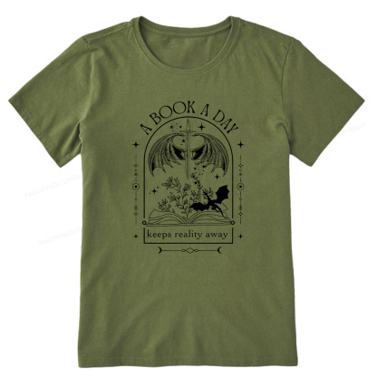 Pagewings A Book a Day Dragon Unisex Classic T-shirt