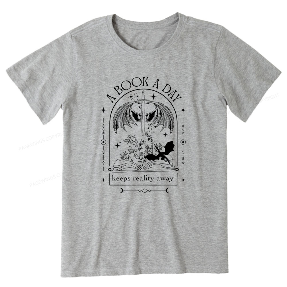 Pagewings A Book a Day Dragon Unisex Classic T-shirt