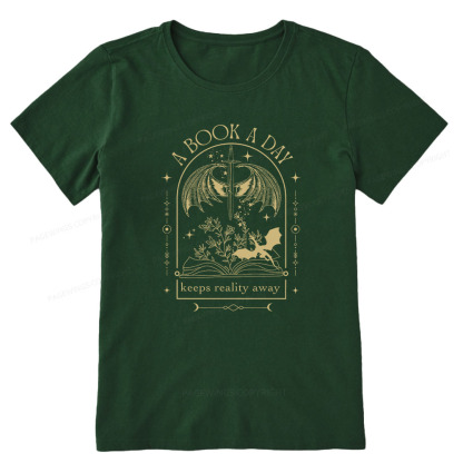 Pagewings A Book a Day Dragon Unisex Classic T-shirt