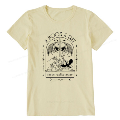 Pagewings A Book a Day Dragon Unisex Classic T-shirt