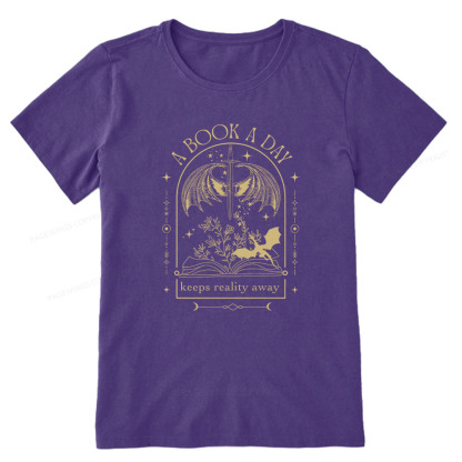 Pagewings A Book a Day Dragon Unisex Classic T-shirt