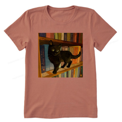 Pagewings Little Library Cat Unisex Classic T-shirt