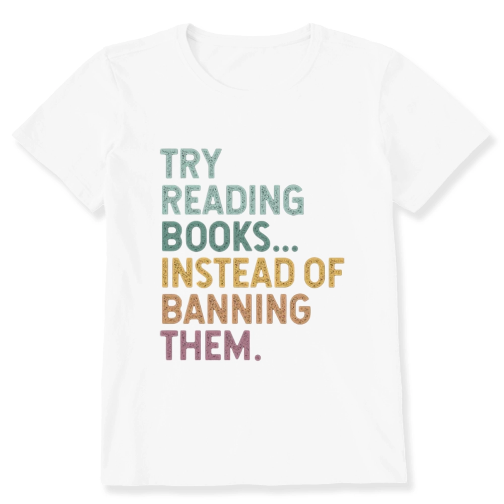Pagewings Try Reading Books Unisex Classic T-shirt
