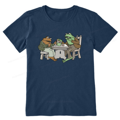 Pagewings Frog & Toad Eat Cookies <3 Unisex Classic T-shirt