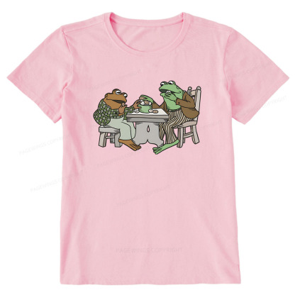 Pagewings Frog & Toad Eat Cookies <3 Unisex Classic T-shirt