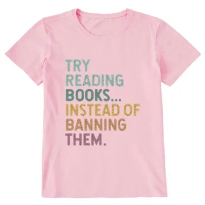 Pagewings Try Reading Books Unisex Classic T-shirt