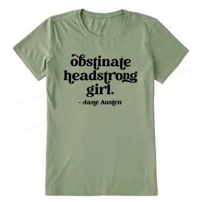Pagewings That Obstinate Headstrong Girl  Unisex Classic T-shirt