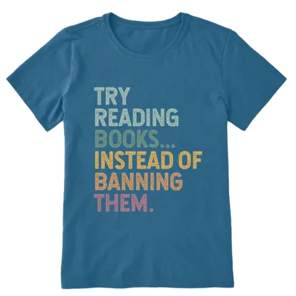 Pagewings Try Reading Books Unisex Classic T-shirt