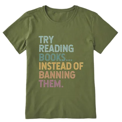 Pagewings Try Reading Books Unisex Classic T-shirt