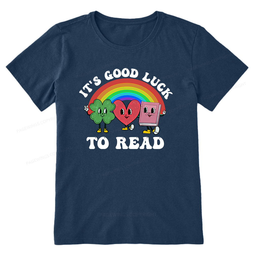 Pagewings St. Patrick's Day Librarian Unisex Classic T-shirt