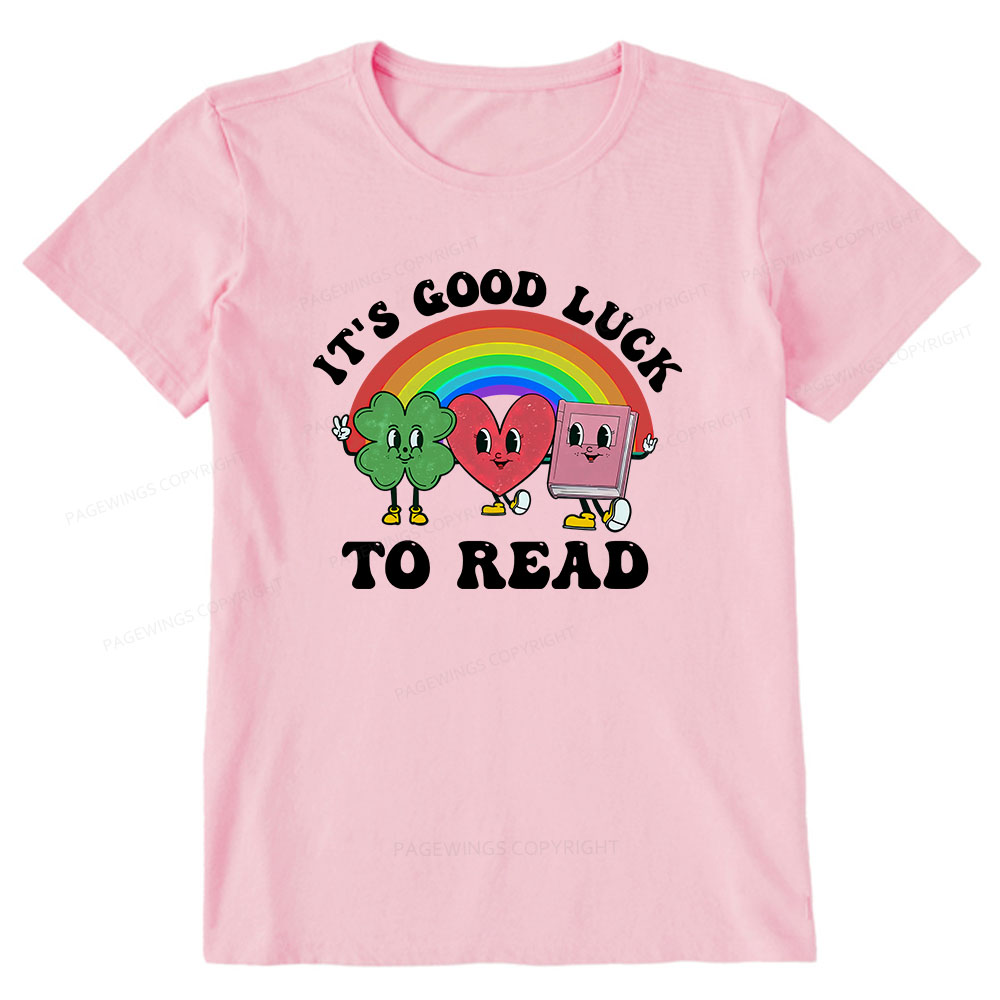 Pagewings St. Patrick's Day Librarian Unisex Classic T-shirt