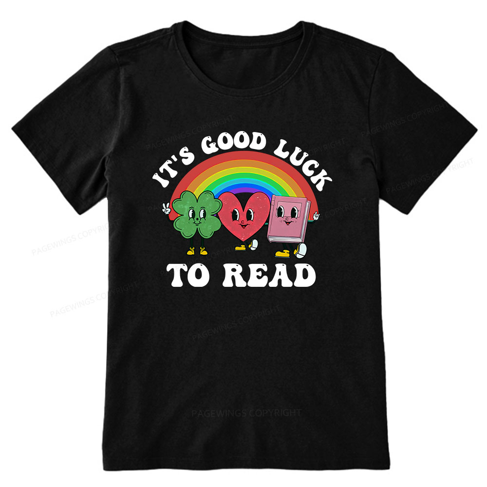 Pagewings St. Patrick's Day Librarian Unisex Classic T-shirt