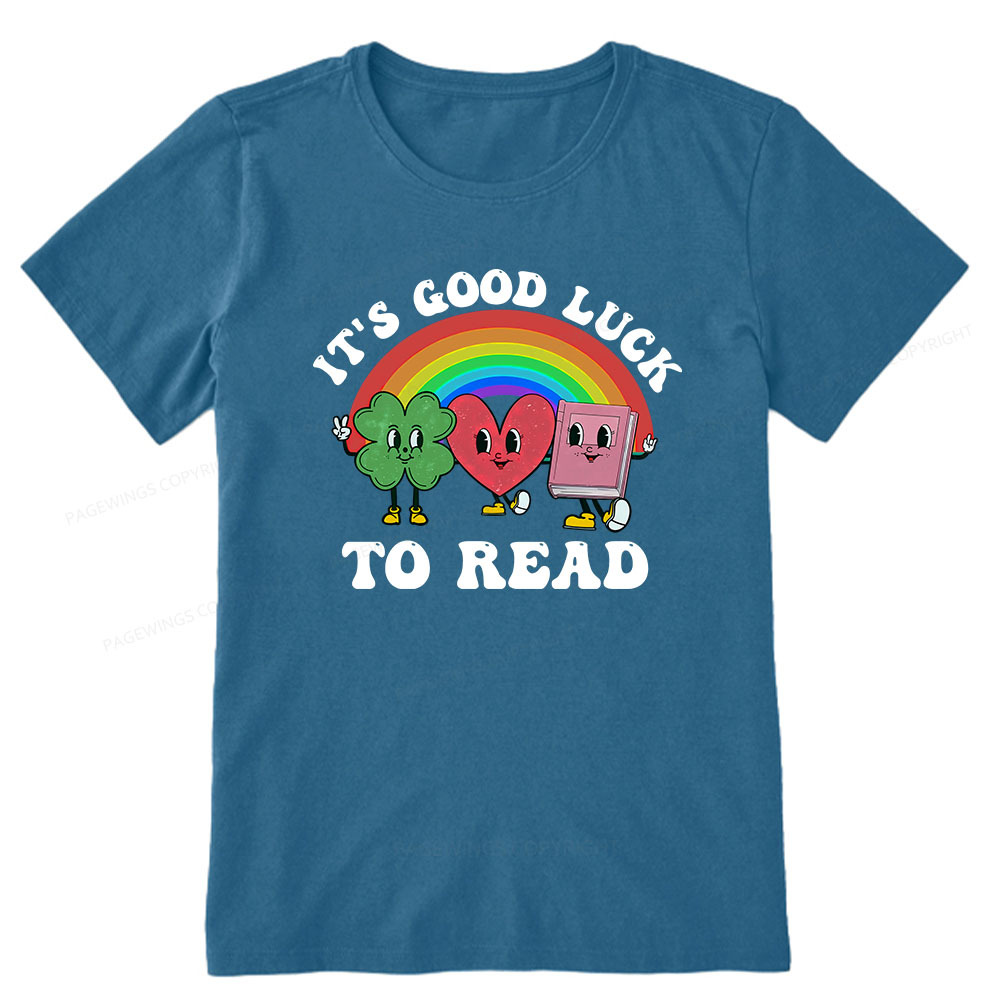 Pagewings St. Patrick's Day Librarian Unisex Classic T-shirt