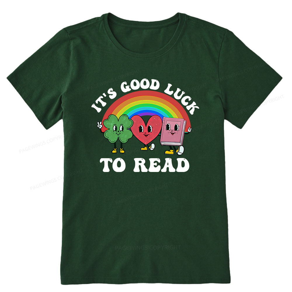 Pagewings St. Patrick's Day Librarian Unisex Classic T-shirt