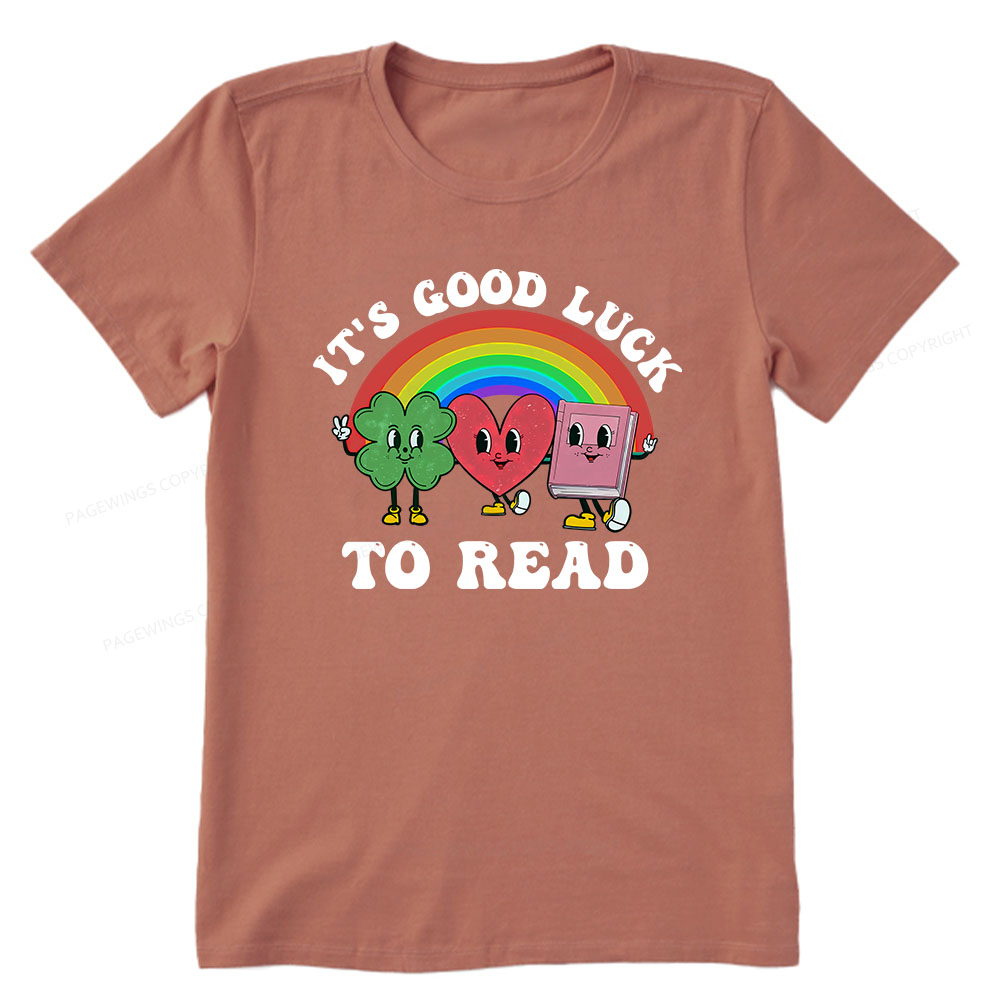 Pagewings St. Patrick's Day Librarian Unisex Classic T-shirt