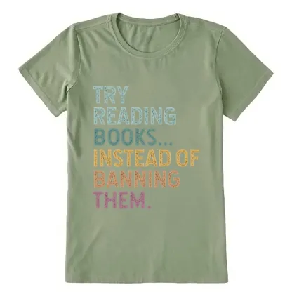 Pagewings Try Reading Books Unisex Classic T-shirt