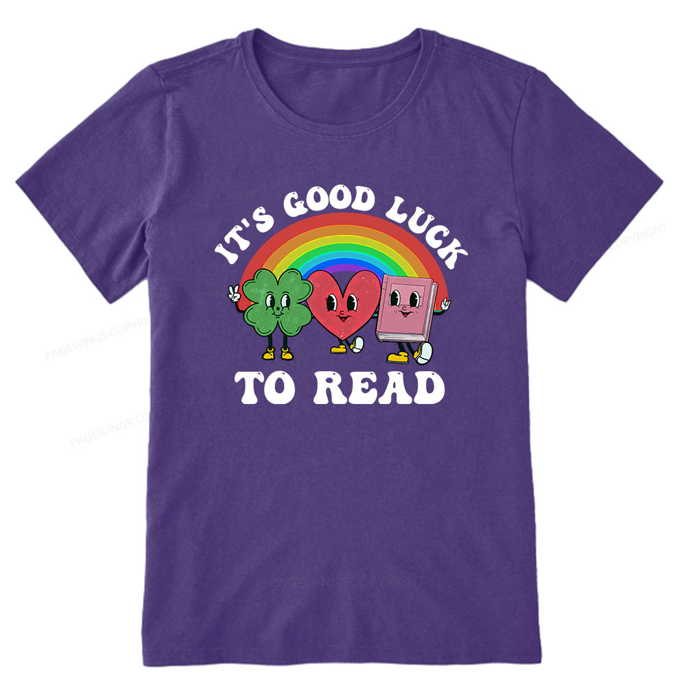 Pagewings St. Patrick's Day Librarian Unisex Classic T-shirt