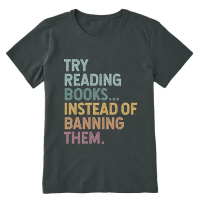 Pagewings Try Reading Books Unisex Classic T-shirt