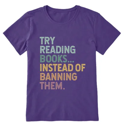 Pagewings Try Reading Books Unisex Classic T-shirt
