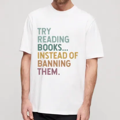 Pagewings Try Reading Books Unisex Classic T-shirt
