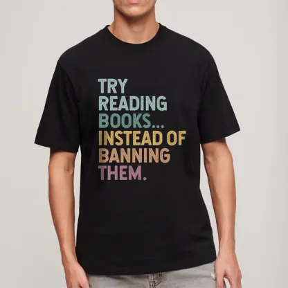Pagewings Try Reading Books Unisex Classic T-shirt