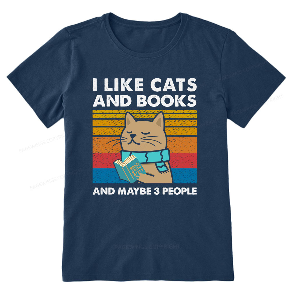 Pagewings Like Book And Maybe 3 People Unisex Classic T-shirt