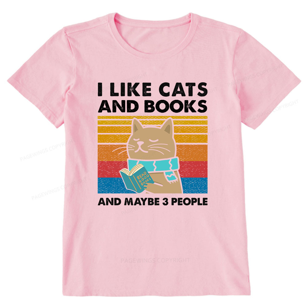 Pagewings Like Book And Maybe 3 People Unisex Classic T-shirt