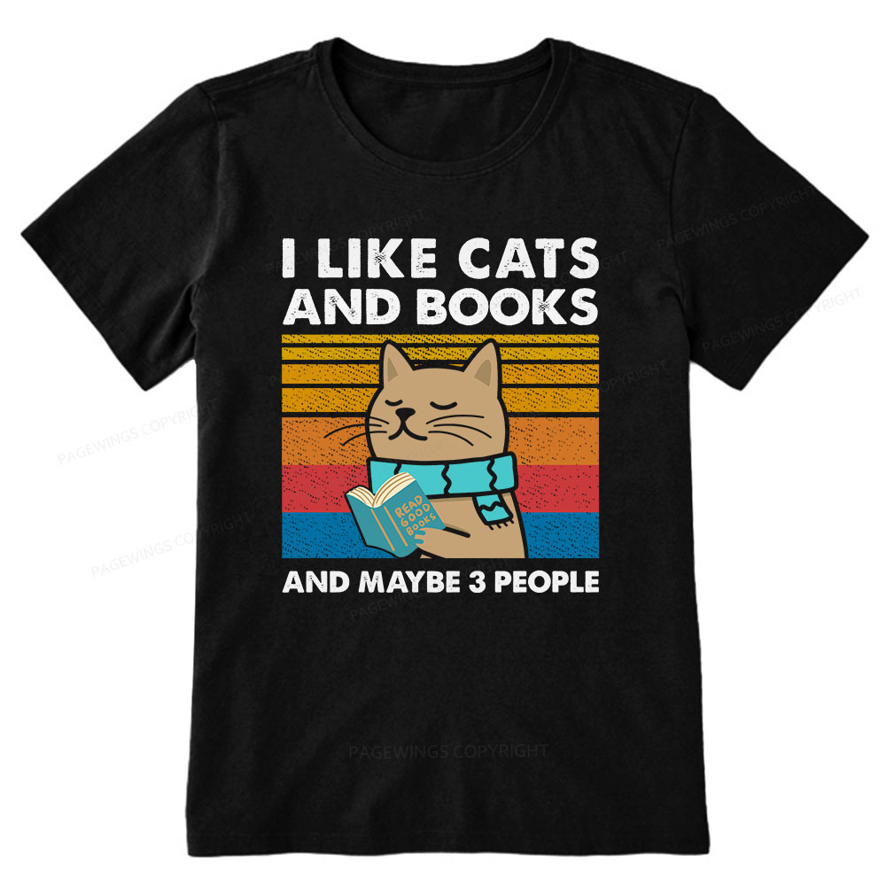 Pagewings Like Book And Maybe 3 People Unisex Classic T-shirt