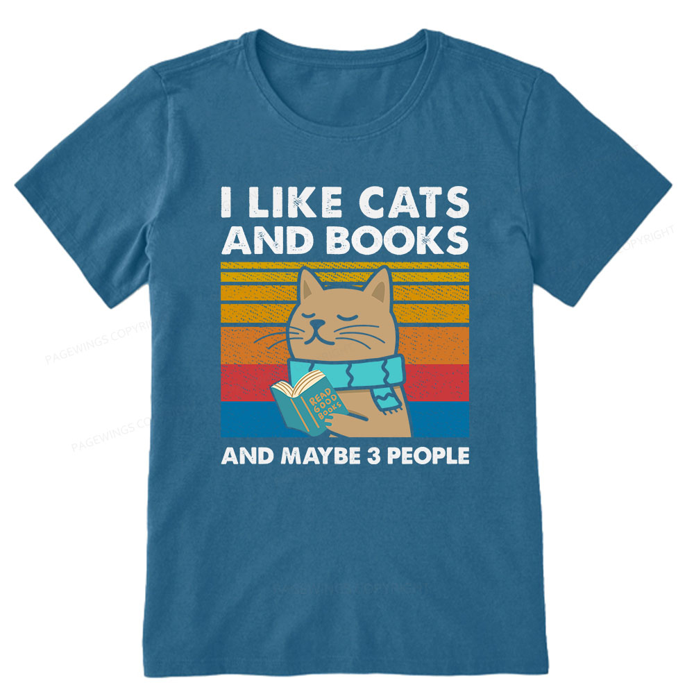 Pagewings Like Book And Maybe 3 People Unisex Classic T-shirt