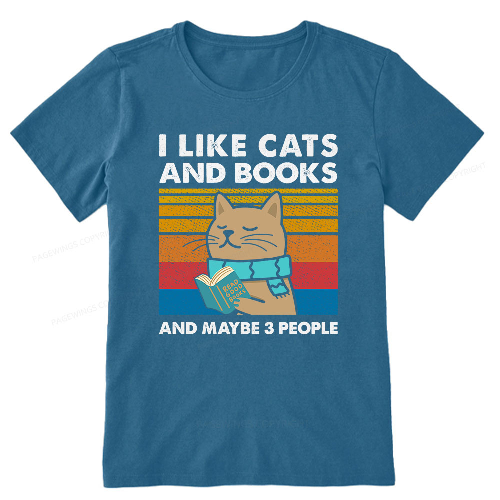 Pagewings Like Book And Maybe 3 People Unisex Classic T-shirt