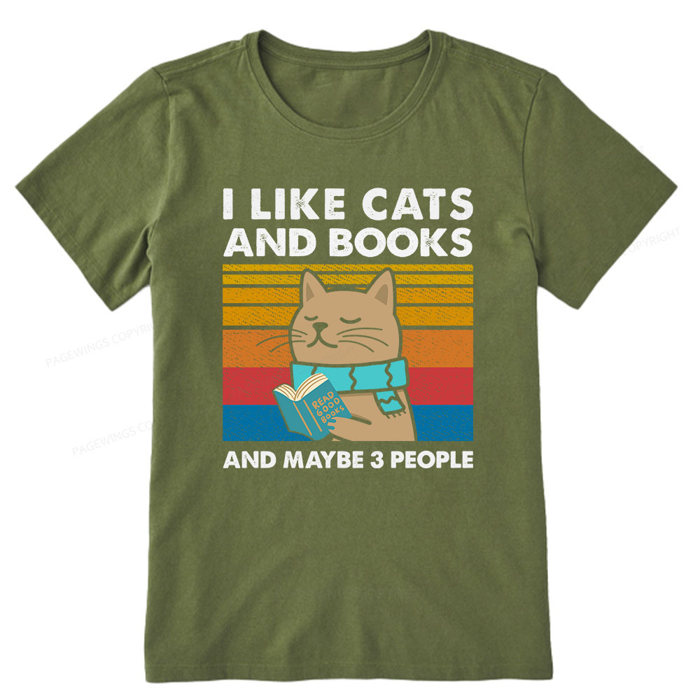 Pagewings Like Book And Maybe 3 People Unisex Classic T-shirt