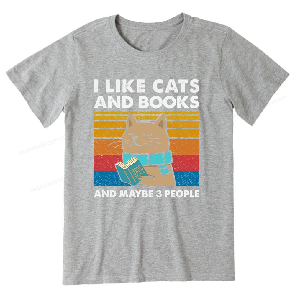 Pagewings Like Book And Maybe 3 People Unisex Classic T-shirt