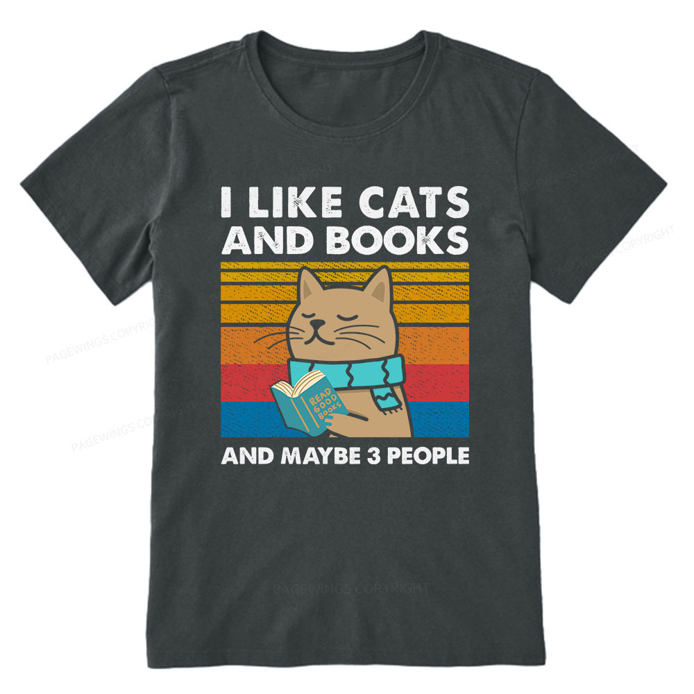 Pagewings Like Book And Maybe 3 People Unisex Classic T-shirt