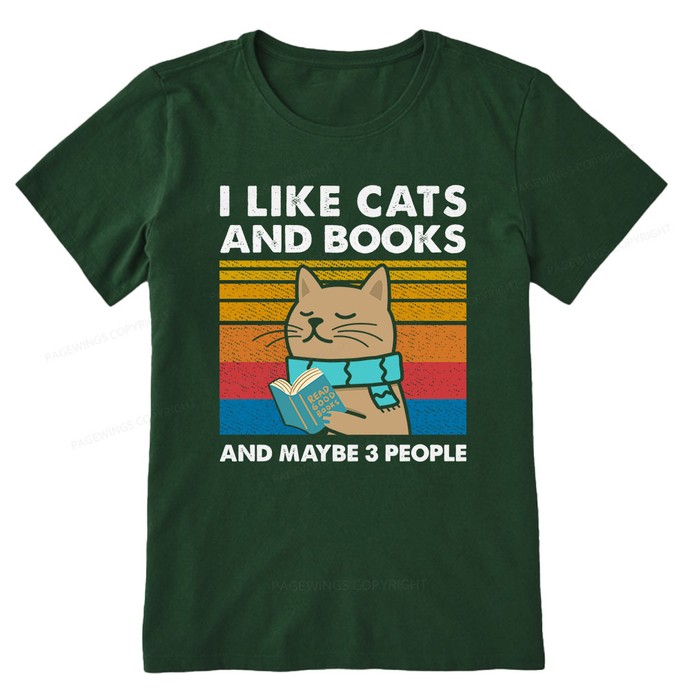 Pagewings Like Book And Maybe 3 People Unisex Classic T-shirt