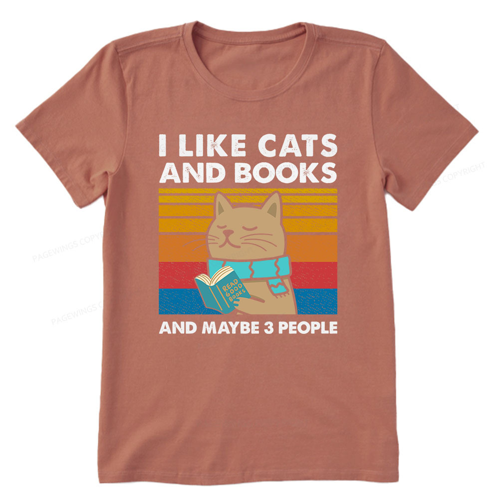 Pagewings Like Book And Maybe 3 People Unisex Classic T-shirt