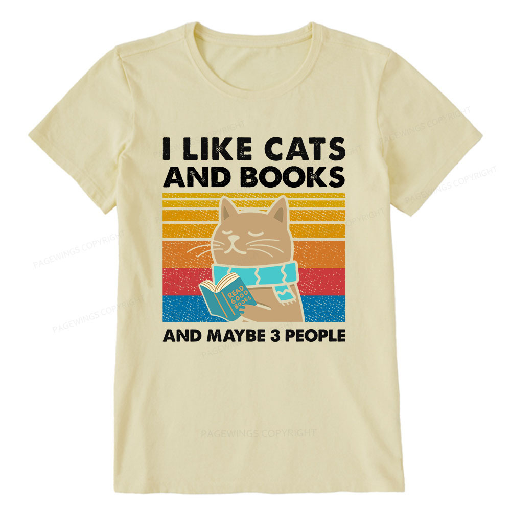 Pagewings Like Book And Maybe 3 People Unisex Classic T-shirt