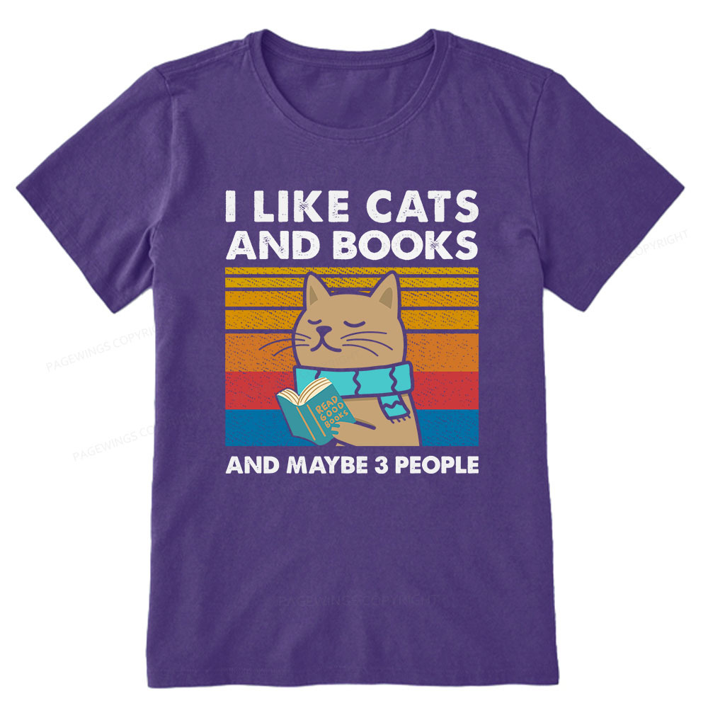 Pagewings Like Book And Maybe 3 People Unisex Classic T-shirt