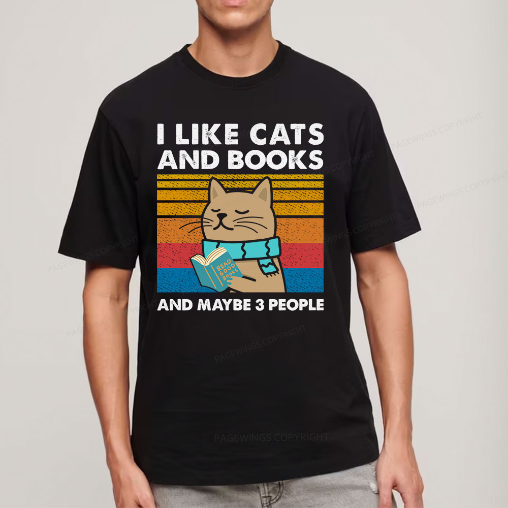 Pagewings Like Book And Maybe 3 People Unisex Classic T-shirt