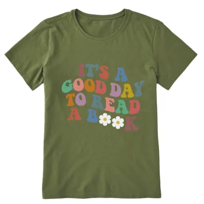 Pagewings It's A Good Day To Read A Book Unisex Classic T-shirt