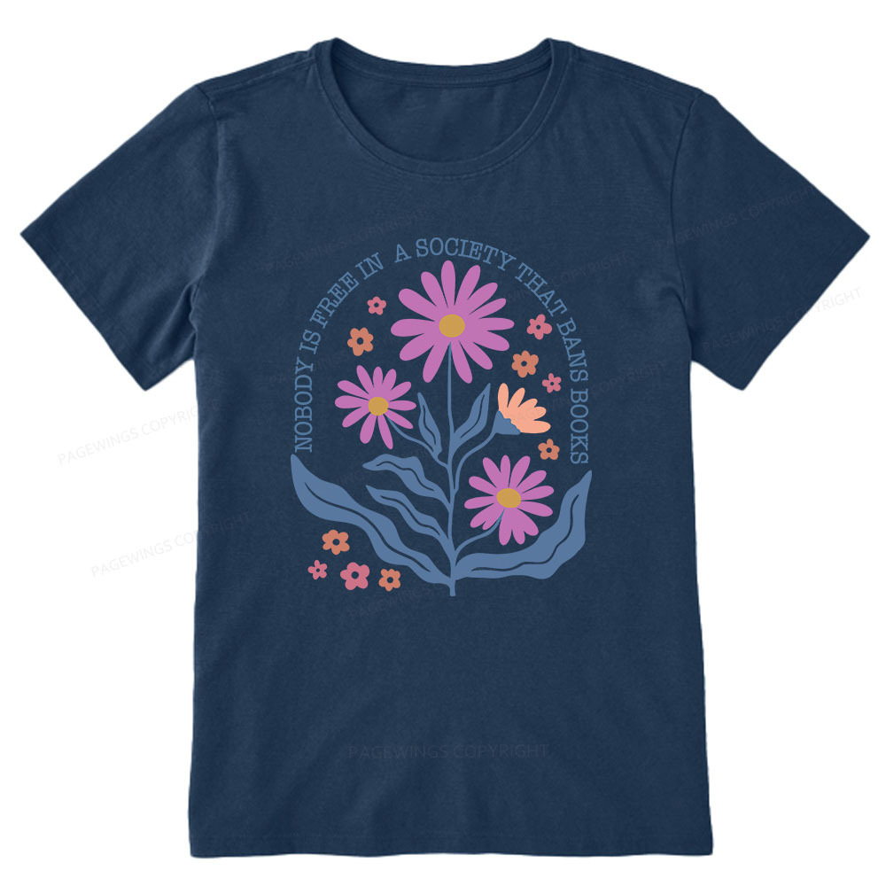 Pagewings Read Banned Books Shirt, Social Justice Gift Unisex Classic T-shirt