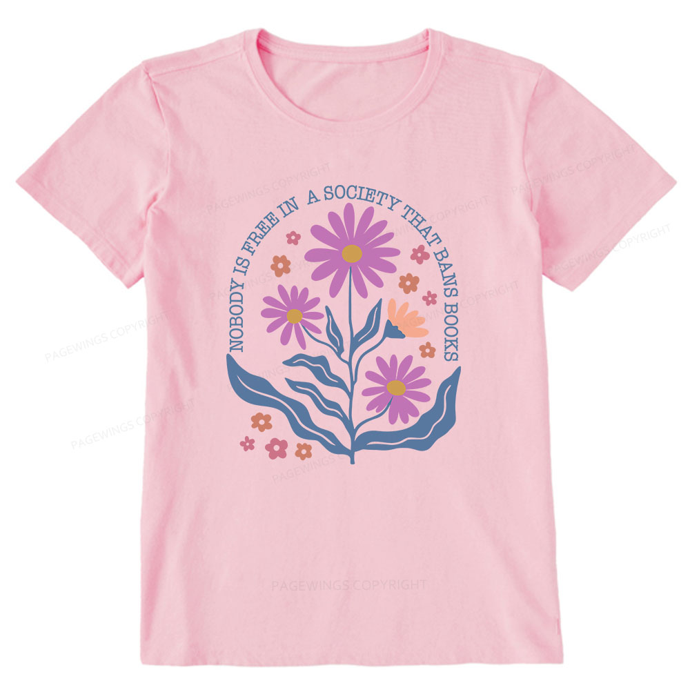 Pagewings Read Banned Books Shirt, Social Justice Gift Unisex Classic T-shirt