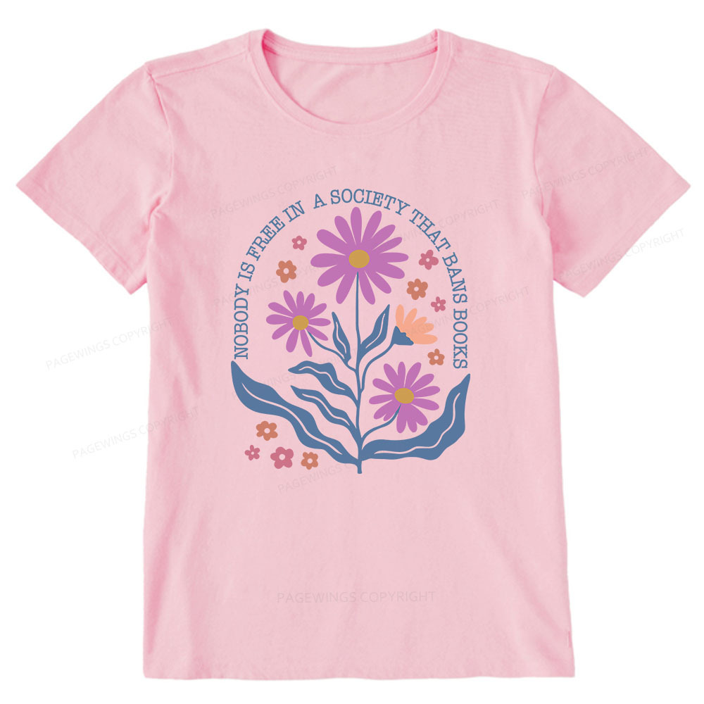 Pagewings Read Banned Books Shirt, Social Justice Gift Unisex Classic T-shirt
