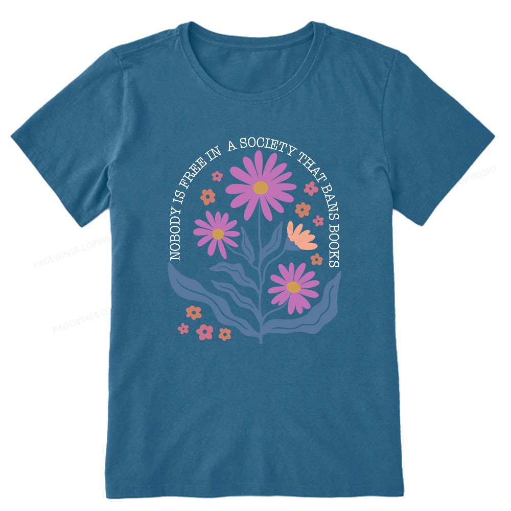 Pagewings Read Banned Books Shirt, Social Justice Gift Unisex Classic T-shirt