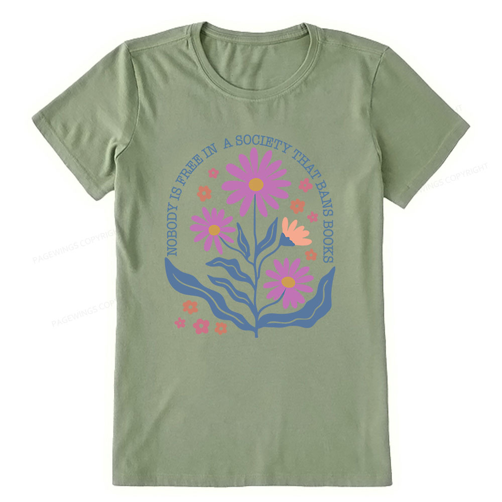 Pagewings Read Banned Books Shirt, Social Justice Gift Unisex Classic T-shirt